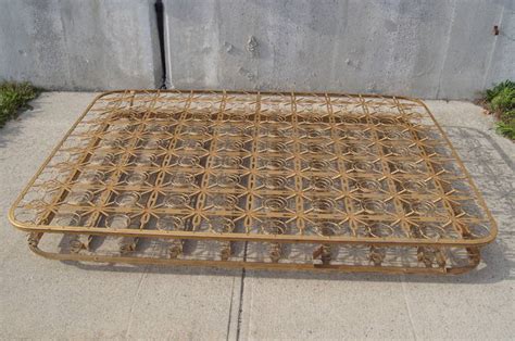 old metal box springs|old fashioned spring bed frame.